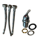 Scandvik Chrome Compact Shower Control Mixer - Single Lever [10500P] - Essenbay Marine