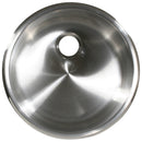 Scandvik SS Cylindrical Sink - (11-5/8" x 5") - Brushed Finish [10242] - Essenbay Marine