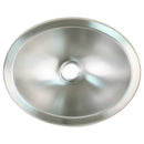 Scandvik Brushed SS Oval Sink - 13.25" x 10.5" [10281] - Essenbay Marine