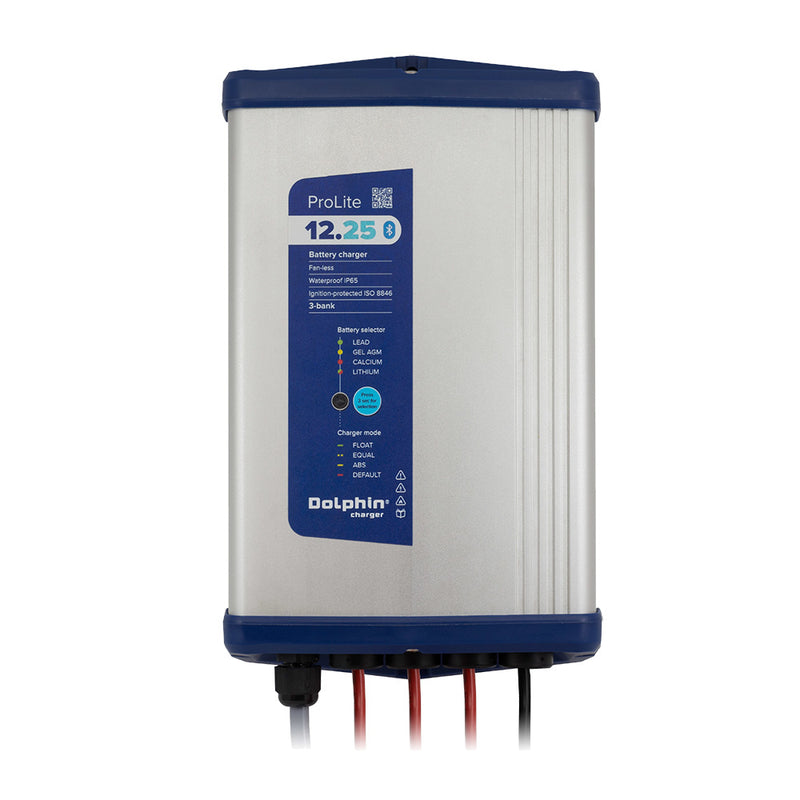 Scandvik PROLITE Series Dolphin Battery Charger - 12V, 25A, 110/220VAC - 3 Outputs [99225] - Essenbay Marine