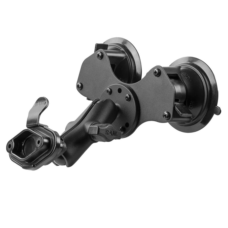 RAM Mount Twist-Lock Dual Suction Mount w/Quick Release Adapter [RAM-B-189-326U] - Essenbay Marine