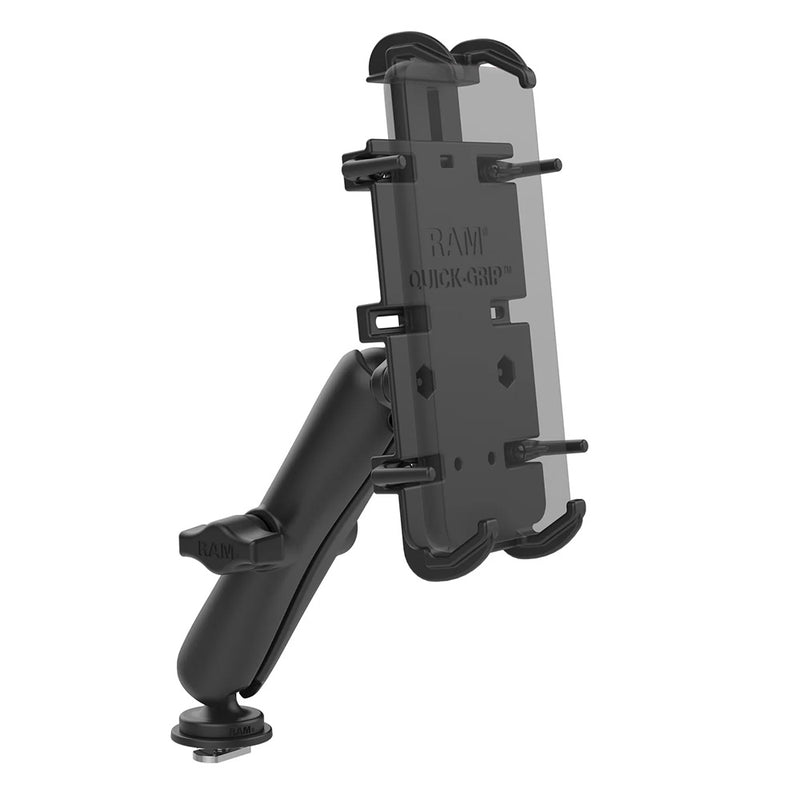 RAM Mount Quick-Grip XL Phone Mount w/Track Ball Base - Long [RAM-HOL-PD4-C-354-TRA1U] - Essenbay Marine