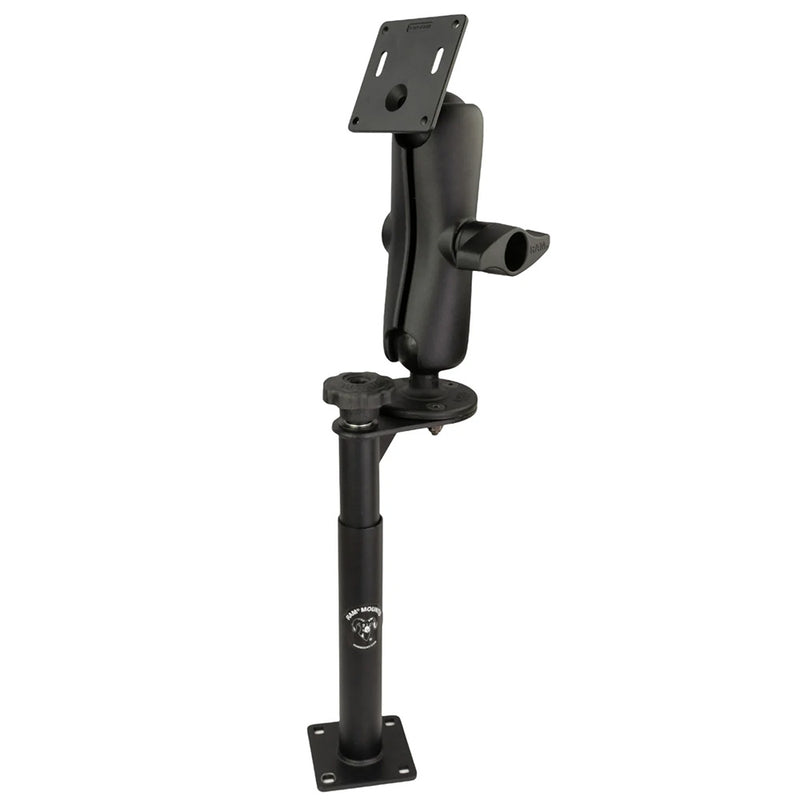 RAM Mount Tele-Pole w/8"  9" Poles  75mm VESA Mount [RAM-VP-89F-D-101-2461U] - Essenbay Marine