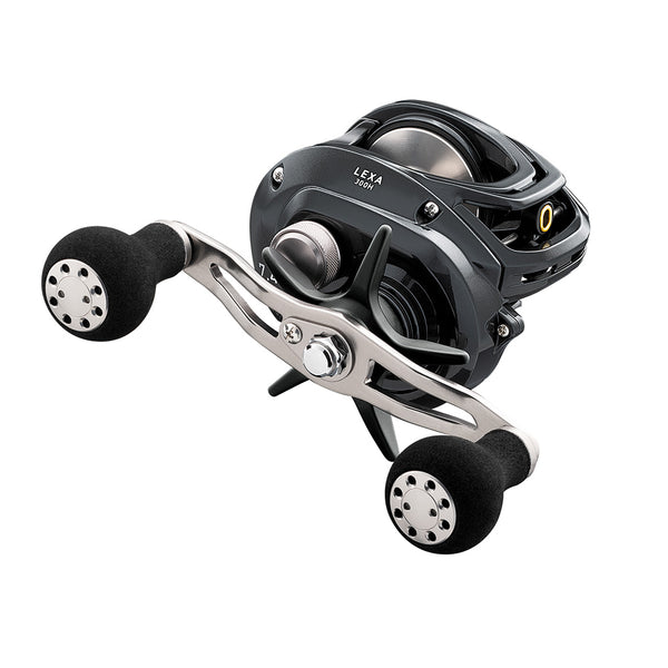 Daiwa Lexa 300 Baitcasting Reel - Left Hand - Hyper Speed - Dual Paddle Handle [LX300HL] - Essenbay Marine