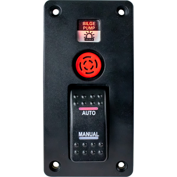 Sea-Dog Bilge Pump Water Alarm Panel w/Switch [423037-1] - Essenbay Marine