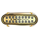 Metro Marine High-Output Elongated Underwater Light w/Intelligent Monochromatic LEDs - Green, 90 Beam [F-BME1-H-G3-90] - Essenbay Marine
