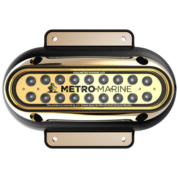 Metro Marine High-Output Elongated Surface Mount Light w/Intelligent Monochromatic LEDs - Blue, 45 Beam [F-SME1-H-B3-45] - Essenbay Marine