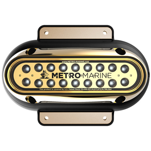 Metro Marine High-Output Elongated Surface Mount Light w/Intelligent Monochromatic LEDs - Blue, 90 Beam [F-SME1-H-B3-90] - Essenbay Marine