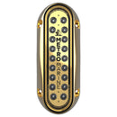 Metro Marine High-Output Elongated Vertical Mount Light w/Intelligent Monochromatic LEDs - Blue, 90 Beam [F-BME1-V-B3-90] - Essenbay Marine