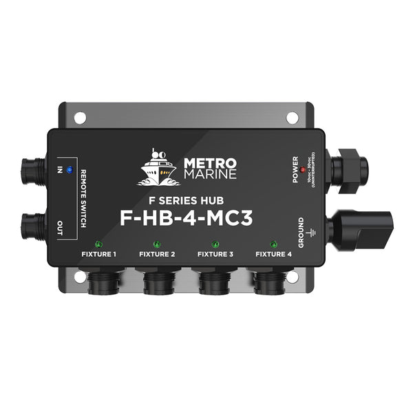 Metro Marine Single Color Hub - 4 Outputs [F-HB-4-MC3] - Essenbay Marine