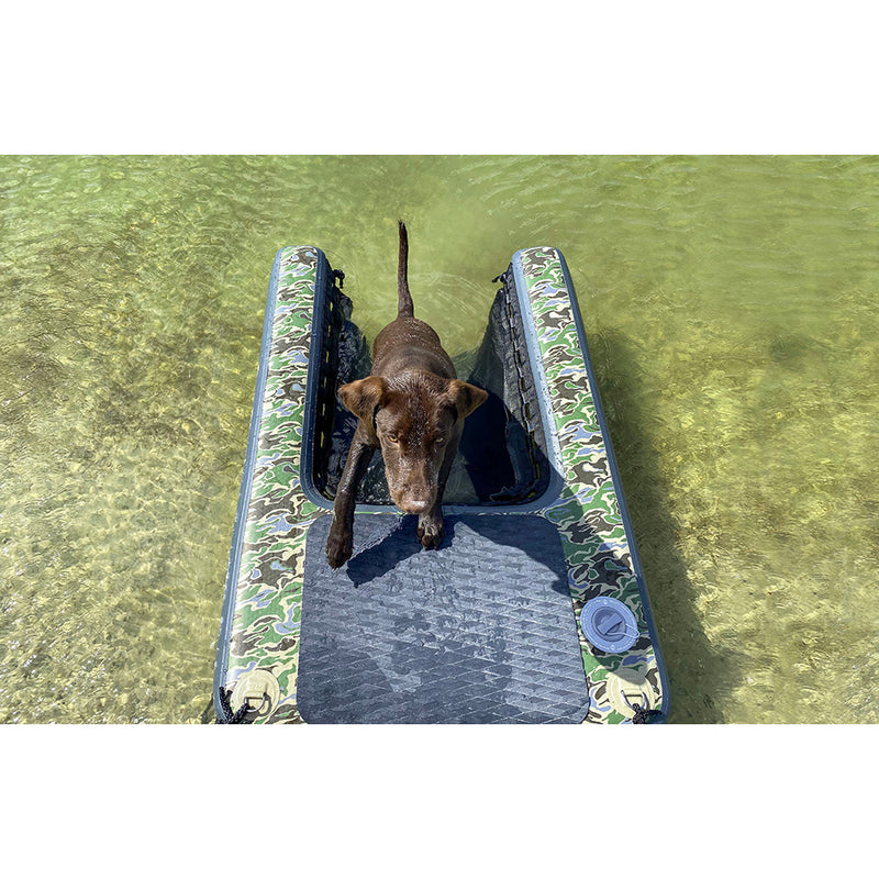 Solstice Watersports Inflatable PupPlank Dog Ramp - XL Sport - Camo [33250] - Essenbay Marine