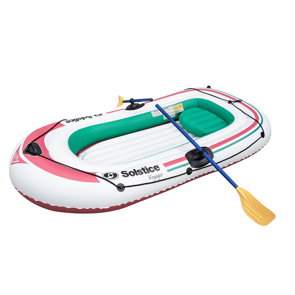 Solstice Watersports Voyager 3-Person Inflatable Boat Kit w/Oars  Pump [30301] - Essenbay Marine