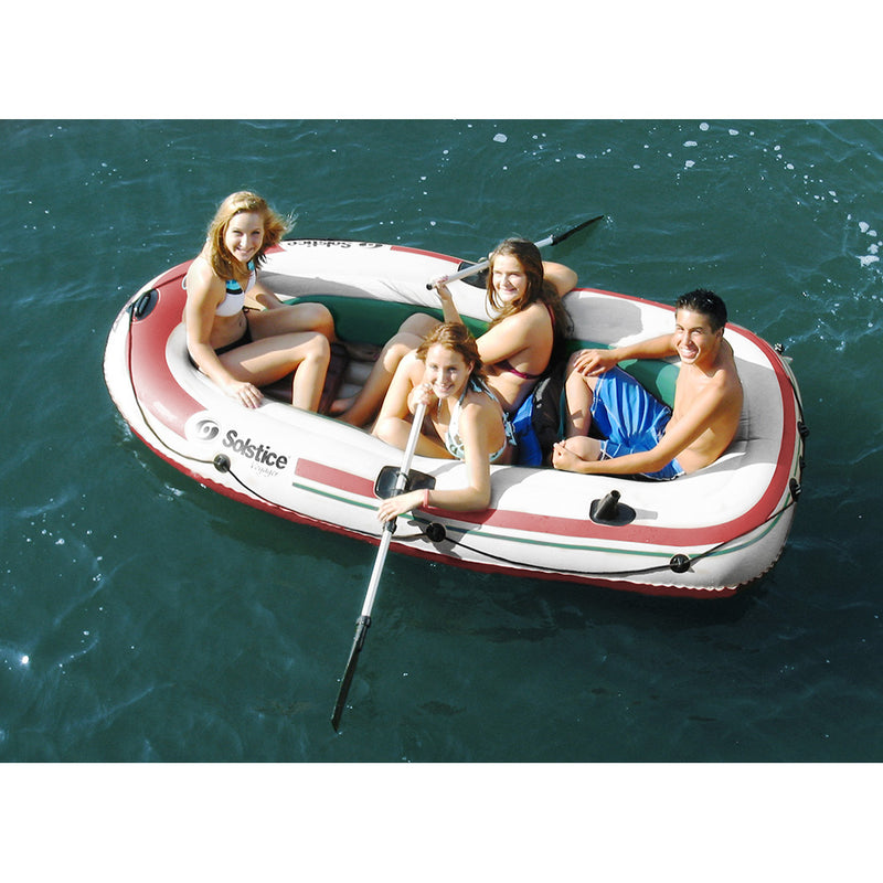 Solstice Watersports Voyager 4-Person Inflatable Boat Kit w/Oars  Pump [30401] - Essenbay Marine