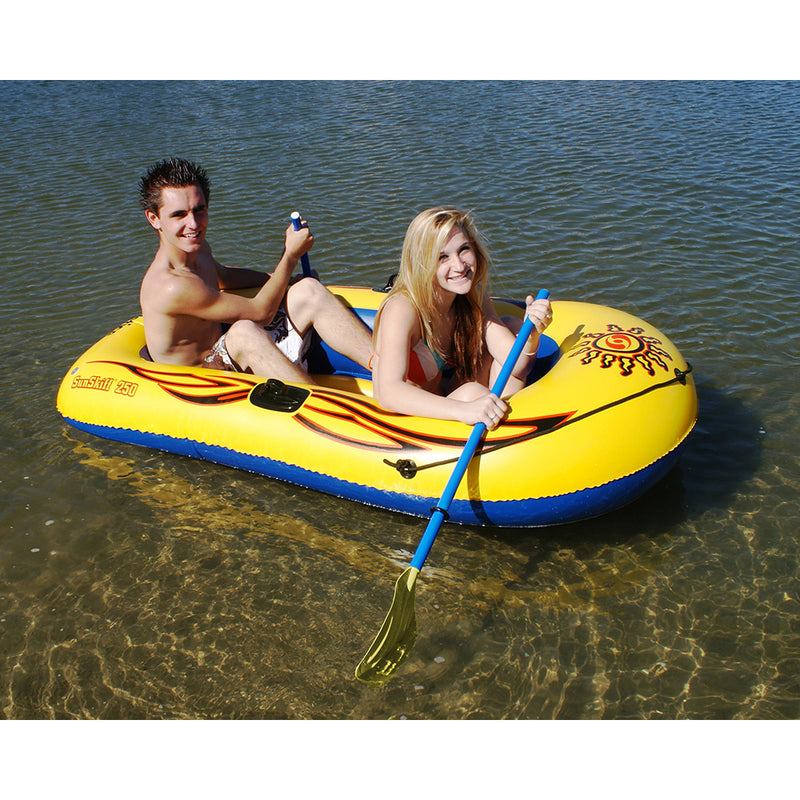 Solstice Watersports Sunskiff 2-Person Inflatable Boat Kit w/Oars  Pump [29251] - Essenbay Marine