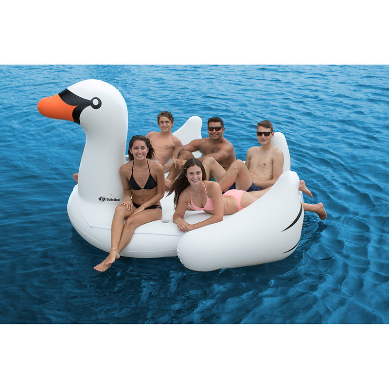 Solstice Watersports Mega Swan Inflatable Island [19671] - Essenbay Marine