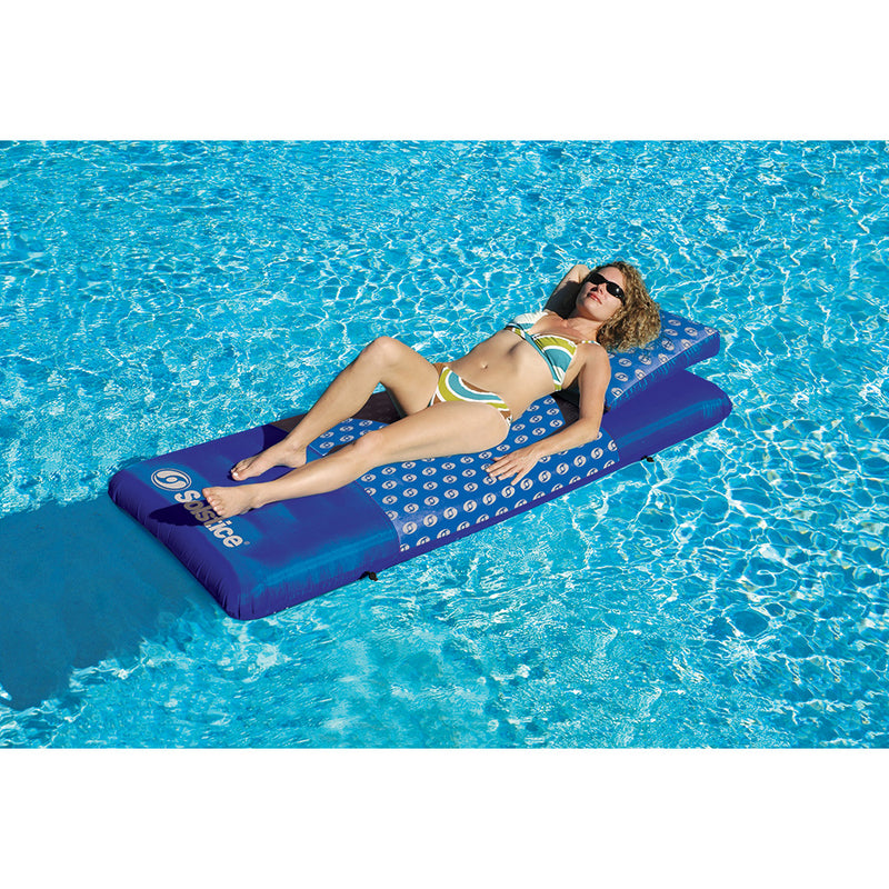 Solstice Watersports Designer Mattress Lounger w/Pillows  Connector [16000DC] - Essenbay Marine