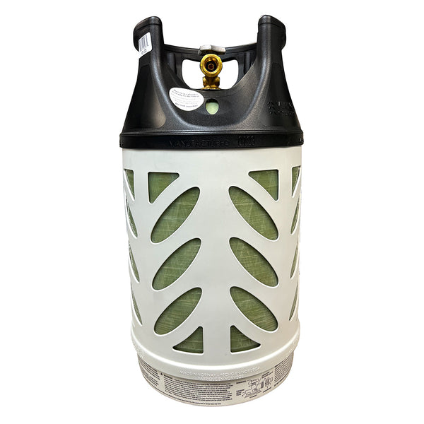 Viking Cylinders 22lb Vertical Fiberglass Composite LPG Cylinder w/Type 1 Valve - OPD, DOT, TC Approved [1420-0022] - Essenbay Marine