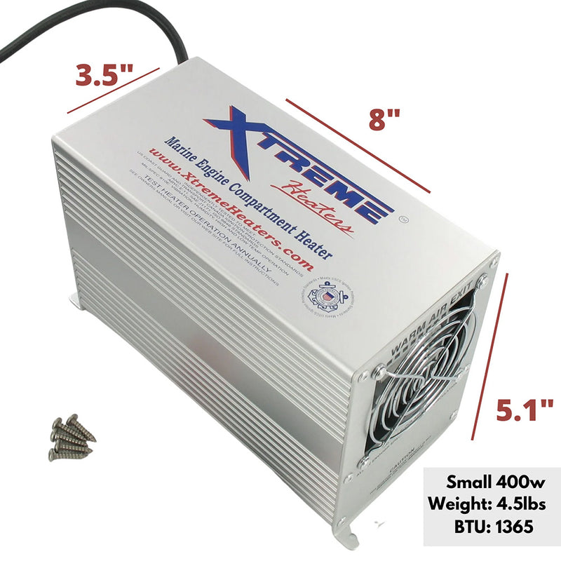 Xtreme Heaters Small 400W XHEAT Boat Bilge  RV Heater [XHEAT-400] - Essenbay Marine