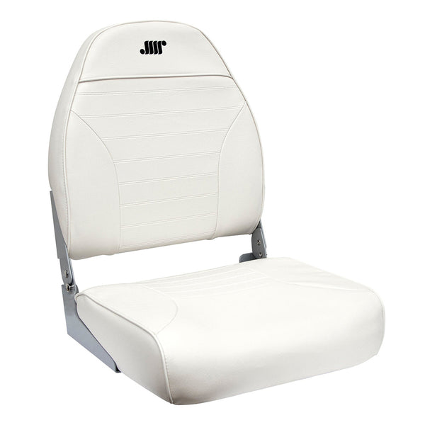 Wise Standard High-Back Fishing Seat - White [8WD588PLS-710] - Essenbay Marine