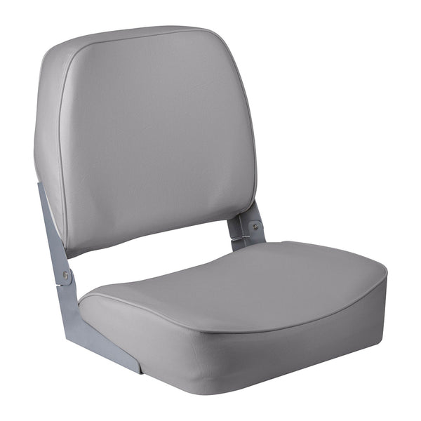 Wise Super Value Low-Back Fishing Seat - Grey [3313-717] - Essenbay Marine