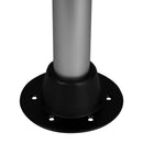 Wise White Rectangular Table - 4 Drink Holders w/Pedestal [8WD944] - Essenbay Marine