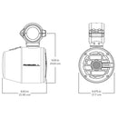 Roswell R 6.5 Tower Speakers - Anthracite Grille - 60W RMS  120W Peak Power [C920-1702] - Essenbay Marine