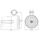 Roswell R1 8 Tower Speakers - Black - 100W RMS  200W Peak Power [C920-1711] - Essenbay Marine