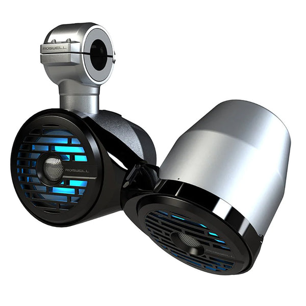 Roswell R1 6.5" x 6.5" Vamp Spin Tower Speakers - Black - 160W RMS  320W Peak Power [C920-1821] - Essenbay Marine