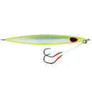 Williamson Kensaki 220 Jig - 6.75" - 7.75oz - UV Chartreuse Glow Zebra [KSJ220UVCGZ] - Essenbay Marine