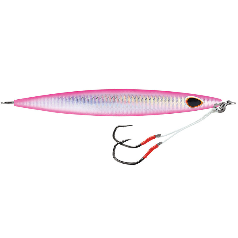 Williamson Kensaki 280 Jig - 7.25" - 9-7/8oz - Silver Pink Zebra [KSJ280SPZ] - Essenbay Marine