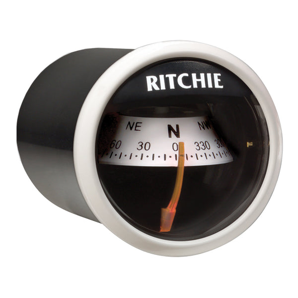 Ritchie X-23WW RitchieSport Compass - Dash Mount - White/Black [X-23WW] - Essenbay Marine