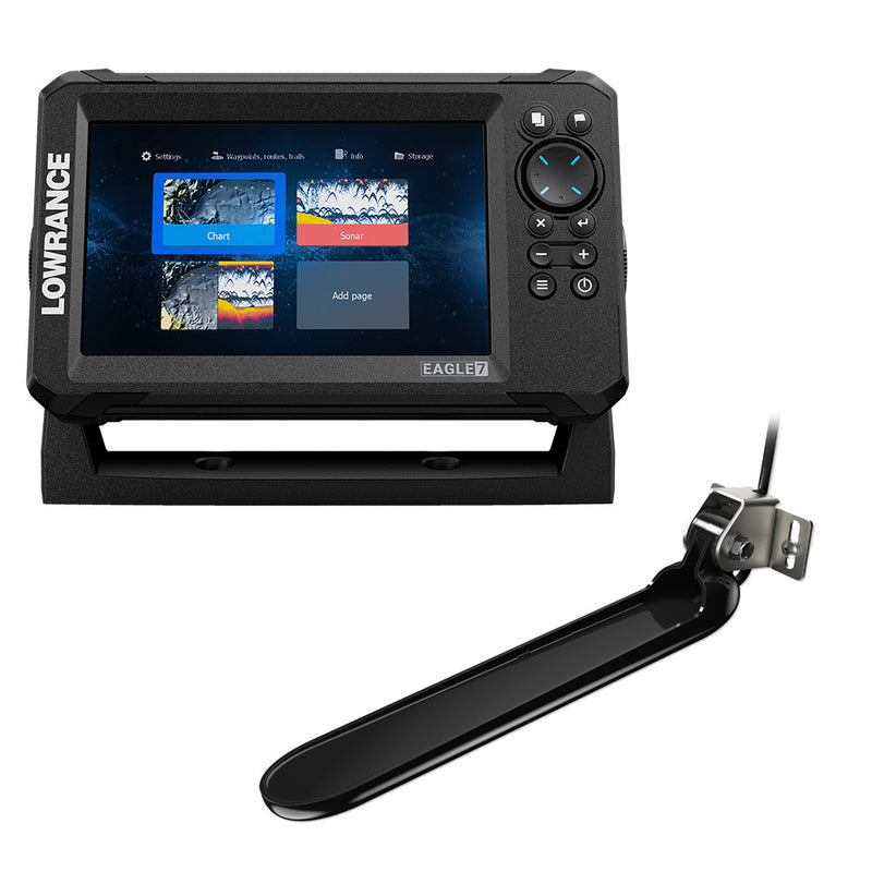 Lowrance Eagle 7 w/TripleShot Transducer  U.S. Inland Charts [000-16120-001] - Essenbay Marine