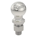 CURT 2-5/16" Trailer Ball - 1" x 2-1/8" Shank - 7,500 lbs - Stainless Steel [40084] - Essenbay Marine