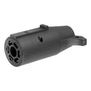 CURT Adapter - 7-Way RV Blade to 6-Way Round Trailer - Center Pin Auxiliary [57261] - Essenbay Marine