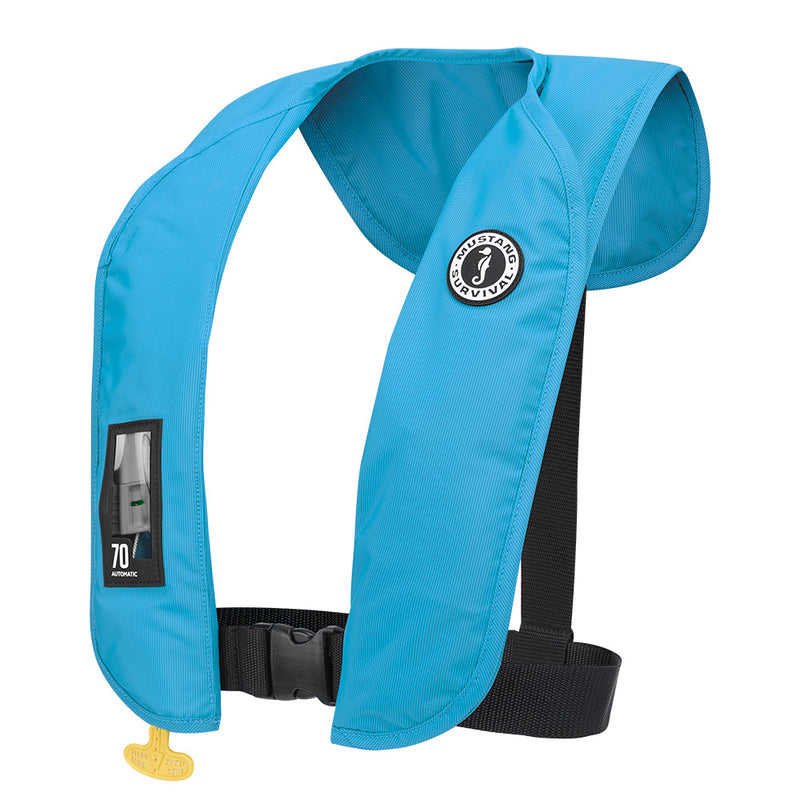Mustang MIT 70 Automatic Inflatable PFD - Azure (Blue) [MD4042-268-0-202] - Essenbay Marine