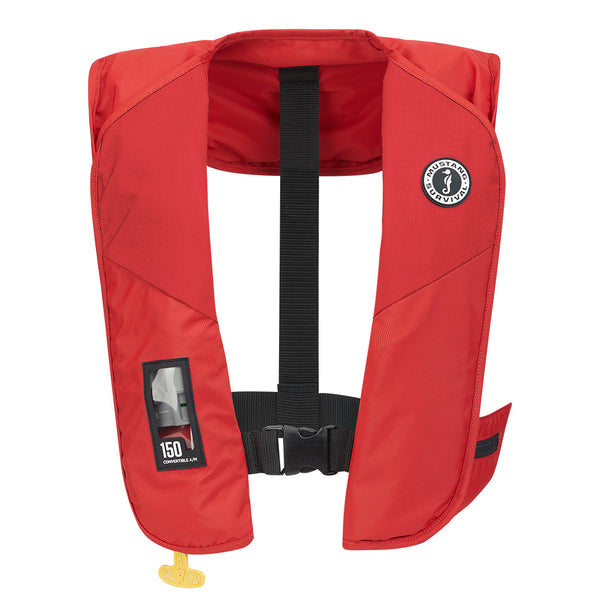 Mustang MIT 150 Convertible Inflatable PFD - Red [MD2020-4-0-202] - Essenbay Marine