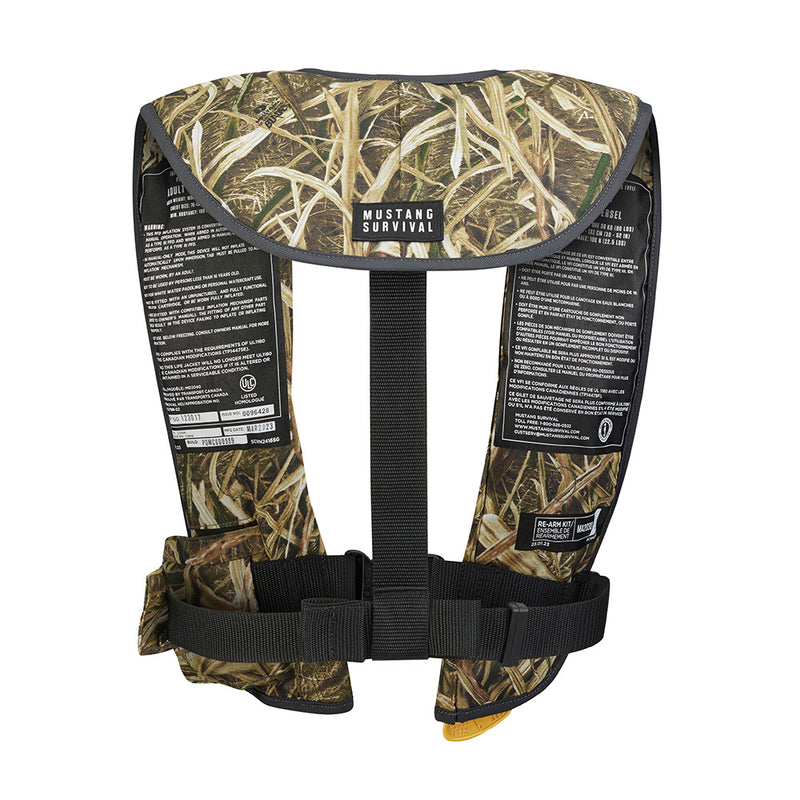 Mustang MIT 100 Convertible Inflatable PFD - Camo [MD2030CM-261-0-202] - Essenbay Marine