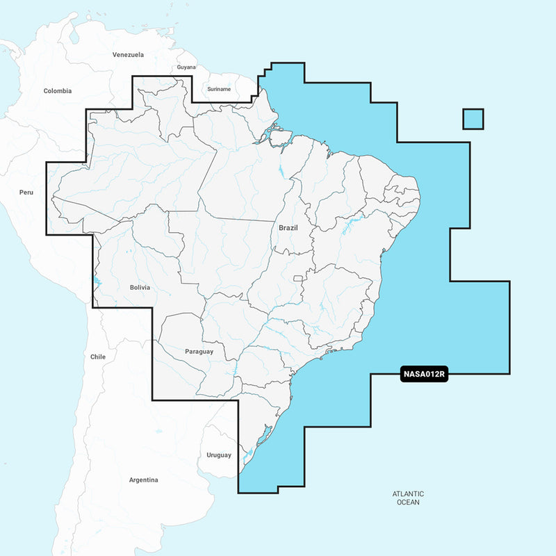 Navionics NASA012R - Brazil - Navionics+ [010-C1461-30] - Essenbay Marine