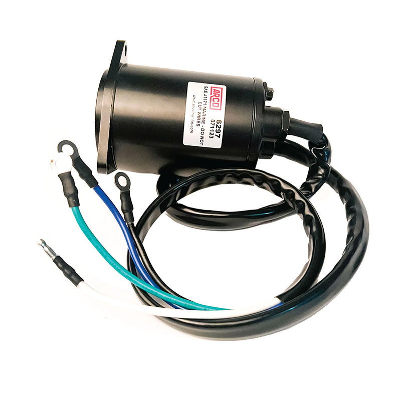 ARCO Marine Original Equipment Quality Replacement Yamaha Tilt Trim Motor - 1990-2003 250HP/1994-2003 225HP Units [6297] - Essenbay Marine