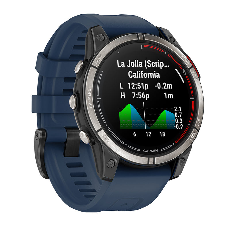 Garmin quatix 7 Pro Marine GPS Smartwatch w/OLED Display [010-02803-80] - Essenbay Marine