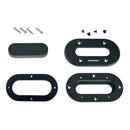 Scanstrut Black Anodized Aluminum Low-Profile Multi Cable Seal f/Cables Up to 15mm [DS-LP-MULTI-BLK] - Essenbay Marine