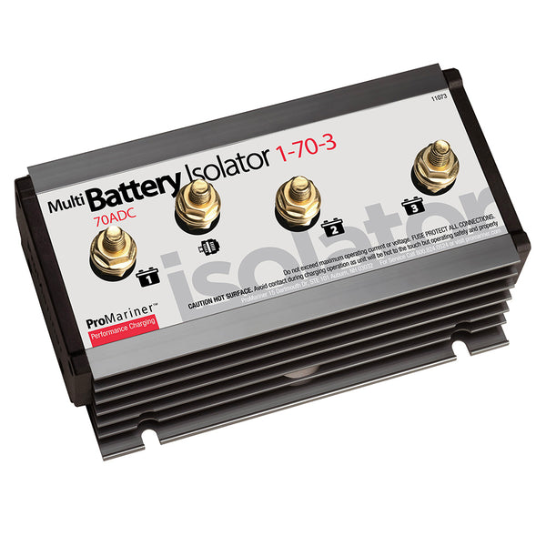ProMariner Battery Isolator - 1 Alternator - 3 Battery - 70 AMP [11073] - Essenbay Marine