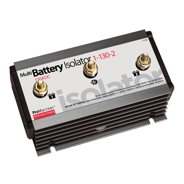 ProMariner Battery Isolator - 1 Alternator - 2 Battery - 130 AMP [11132] - Essenbay Marine