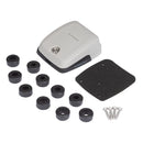 Scanstrut Horizontal Double-Entry Cable Seal - Grey - Multiple Cable Combinations [DS-HD10] - Essenbay Marine