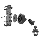 RAM Mount RAM Quick-Grip XL Phone Mount w/Vibe-Safe  U-Bolt Base - Short [RAM-B-149Z-A-PD4-462] - Essenbay Marine