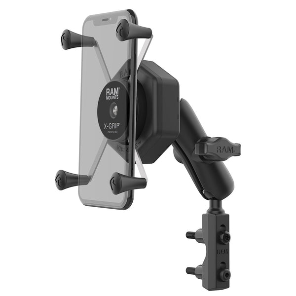 RAM Mount RAM X-Grip Large Phone Mount w/Vibe-Safe  Reservoir Base [RAM-B-174-UN10-462] - Essenbay Marine