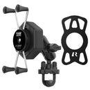 RAM Mount RAM X-Grip Large Phone Mount w/Vibe-Safe  U-Bolt Base - Short [RAM-B-149Z-A-UN10-462] - Essenbay Marine