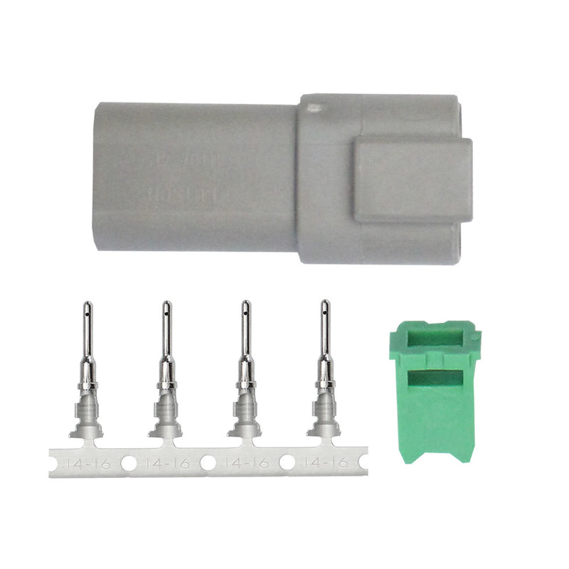 Pacer DT Deutsch Receptacle Repair Kit - 14-18 AWG (4 Position) [TDT04F-4RP] - Essenbay Marine