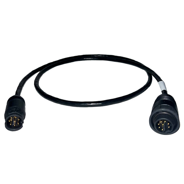 Echonautics 1M Adapter Cable w/Male 8-Pin Black Box Connector f/Echonautics 300W, 600W  1kW Transducers [CBCCMS0501] - Essenbay Marine