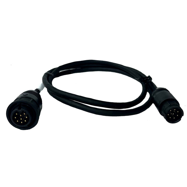 Echonautics 1M Adapter Cable w/Male 9-Pin Navico Connector f/Echonautics 300W, 600W  1kW Transducers [CBCCMS0502] - Essenbay Marine